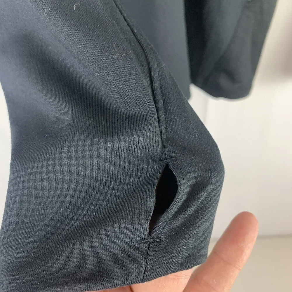 Under Armour Girls Black All Seasons‎ Gear Zip Track Jacket YMD Thumb Holes